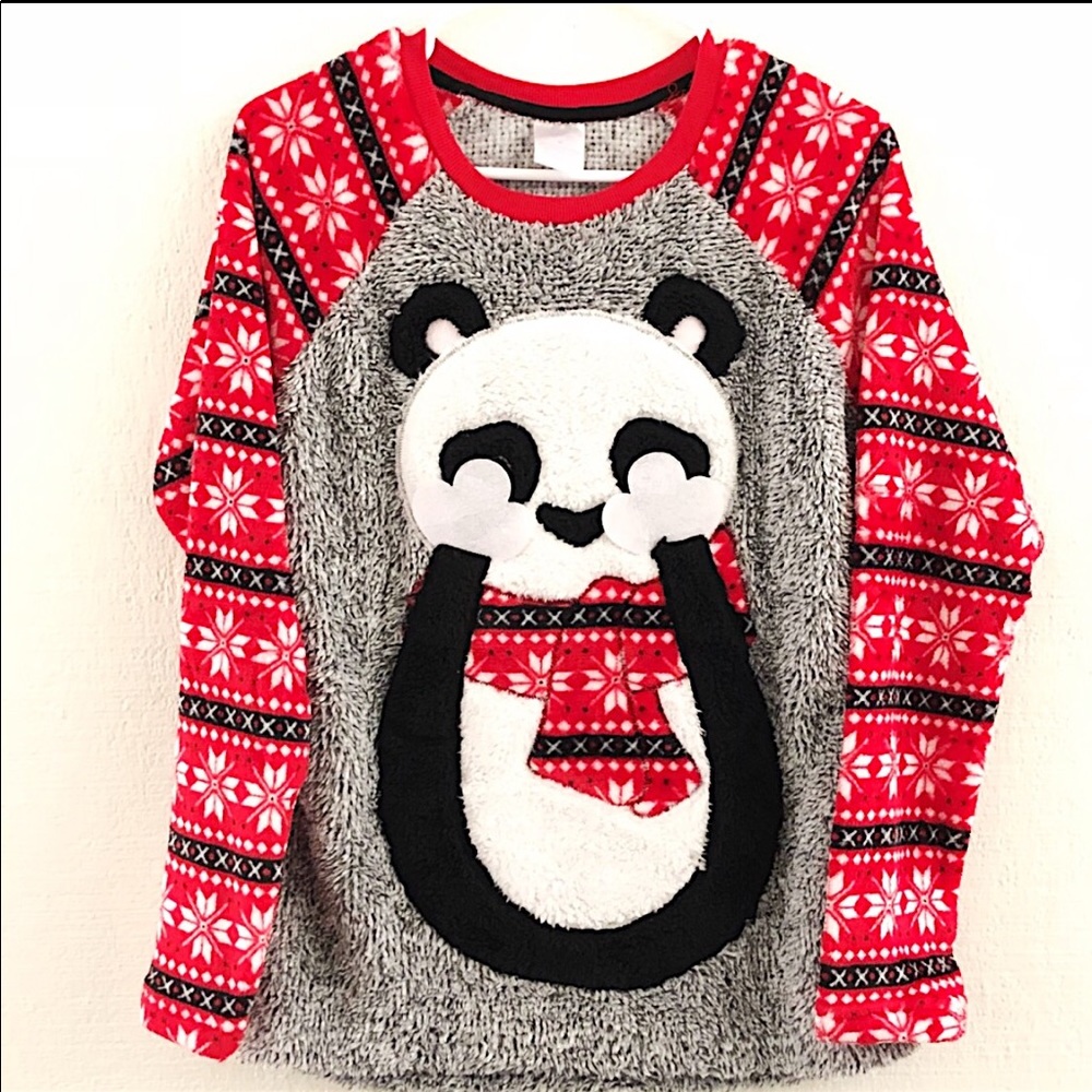 Panda crewneck sweater super soft